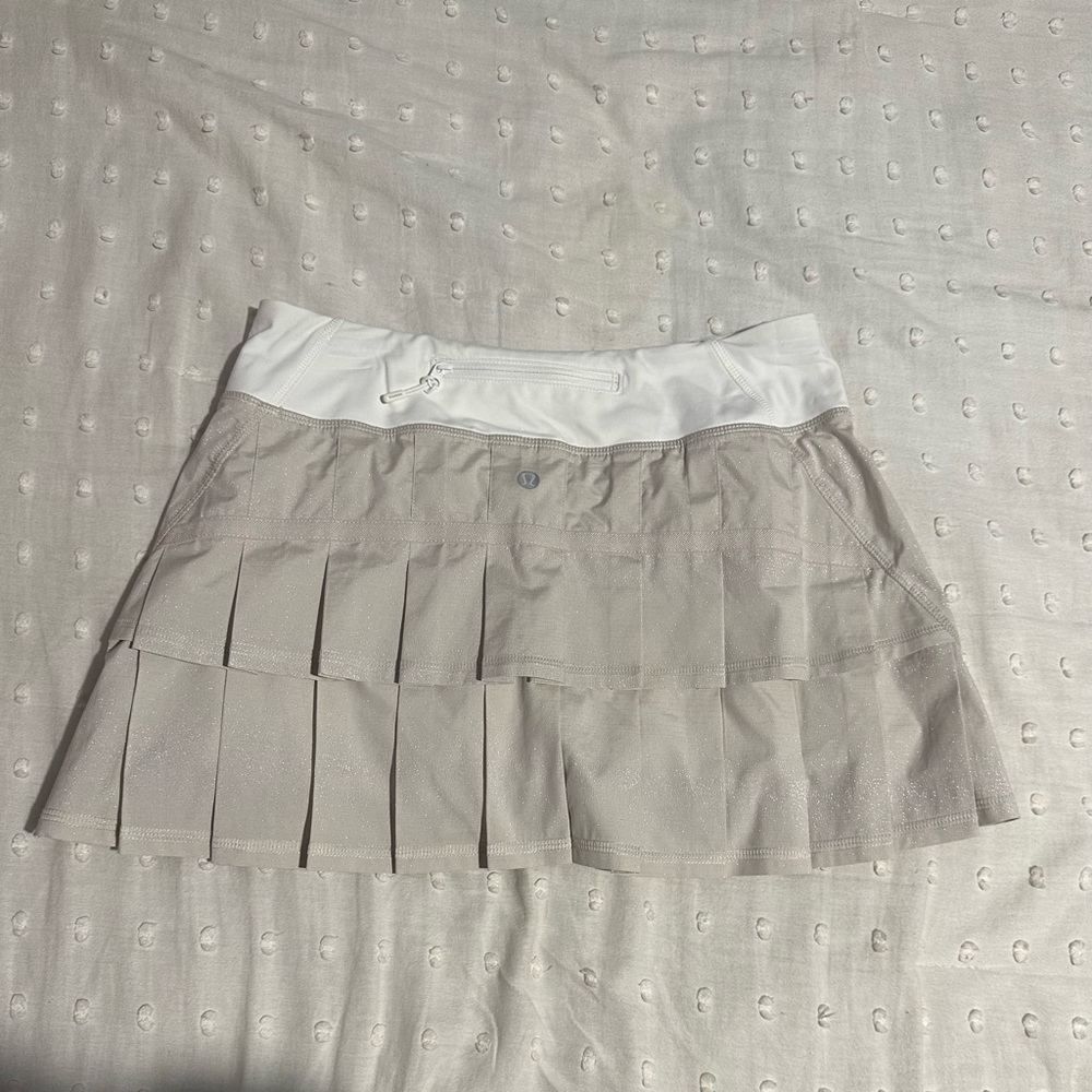 Shimmer lululemon skirt